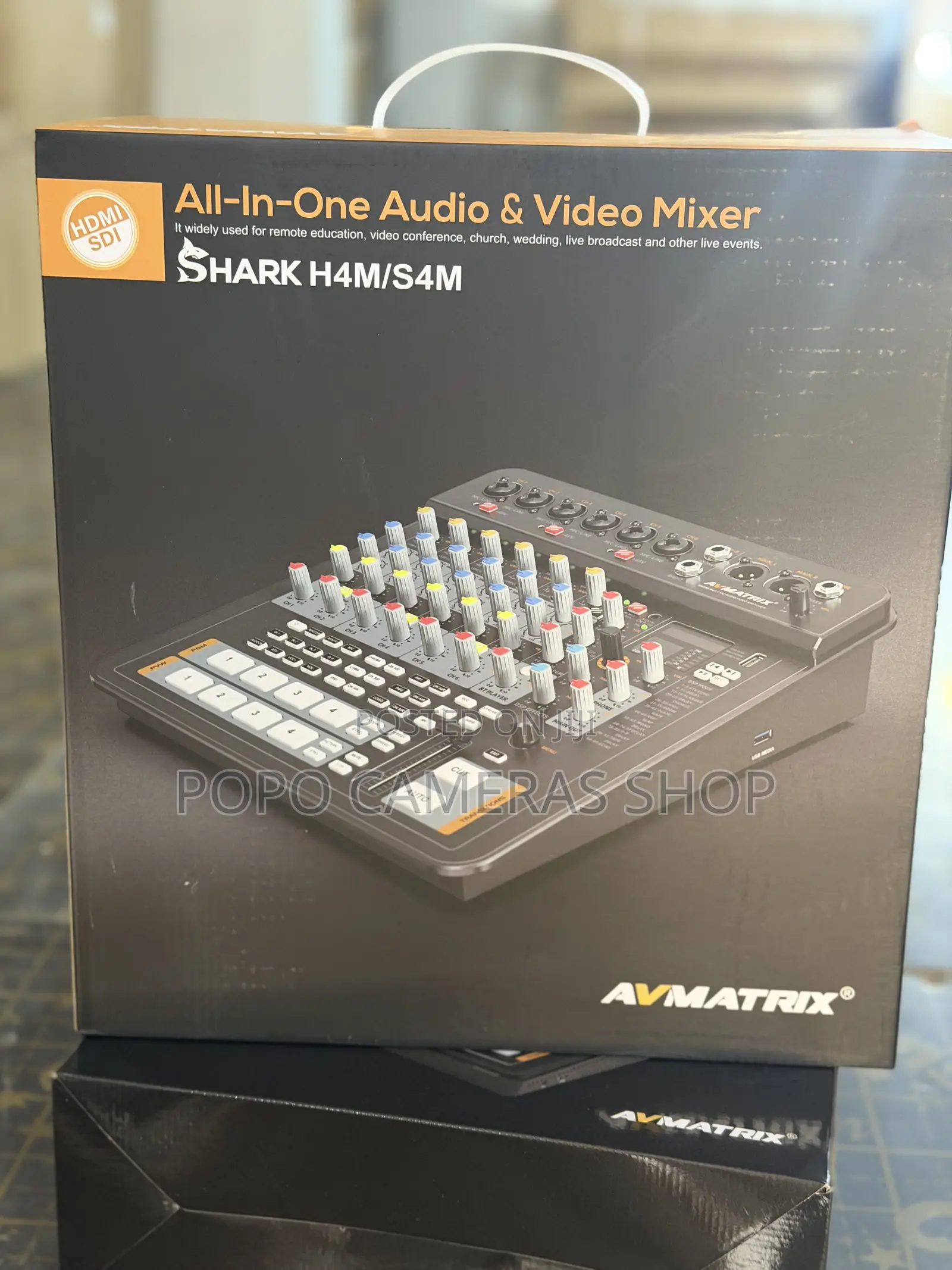 Avmatrix Shark S4m 4-channel Hdmi/Sdi Av Switcher