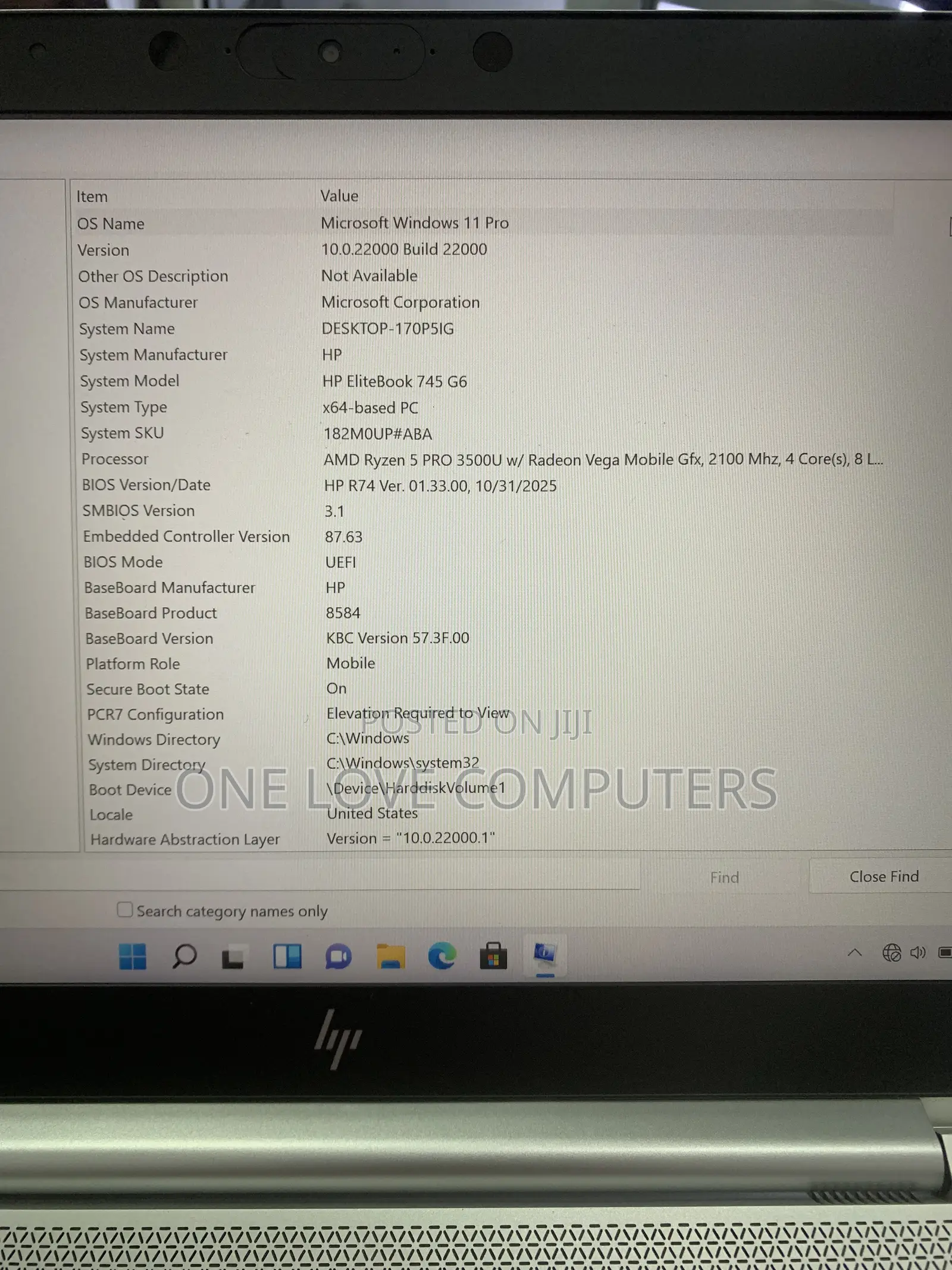 Laptop HP EliteBook 745 G6 16GB AMD Ryzen 5 SSD 512GB