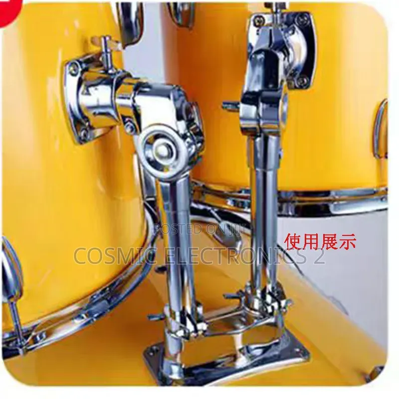 Heavy-Duty Chrome Drum Tom Mount Holder (Pair)
