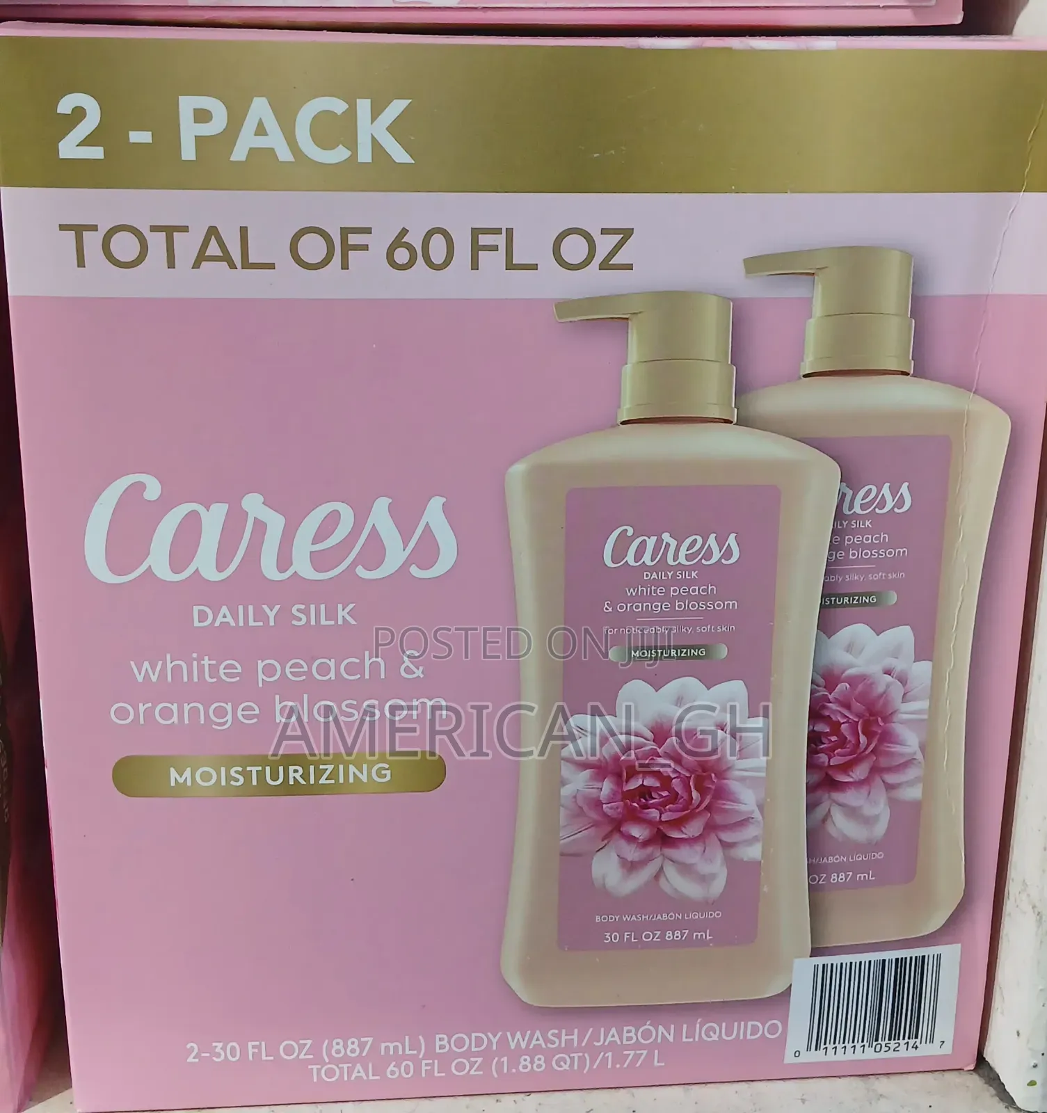 Caress Body Wash, Twin Pack