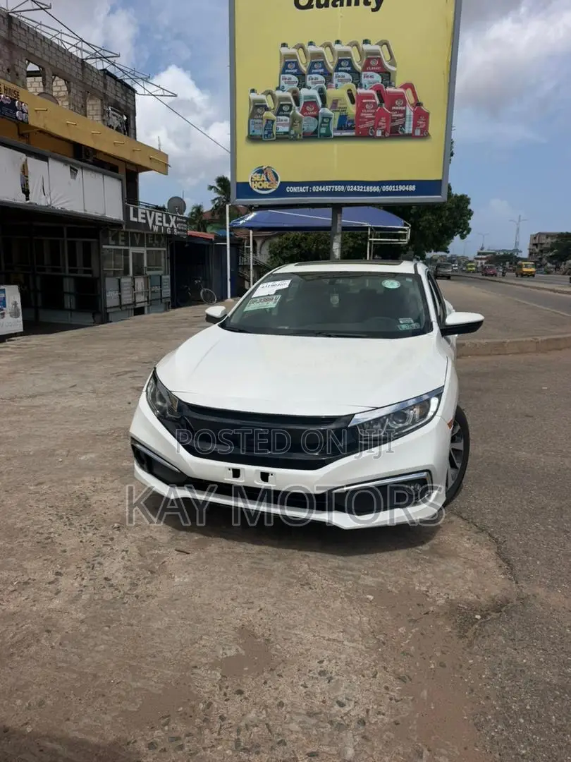 Honda Civic EX-L Sedan 2018 White