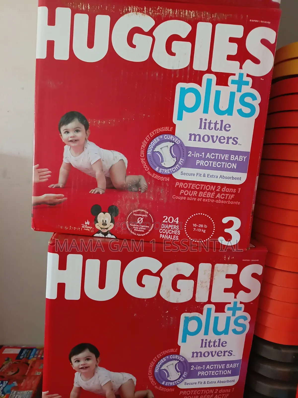 Huggies Plus Size 2 and 3