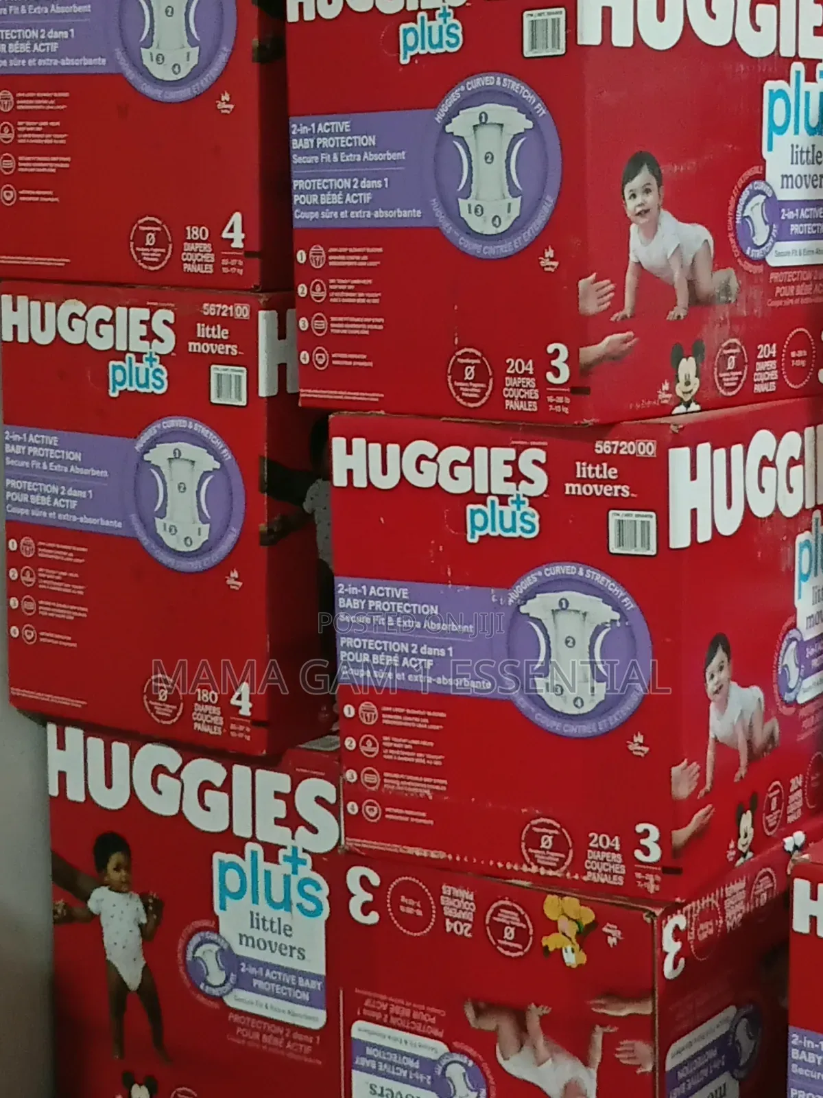 Huggies Plus Size 2 and 3