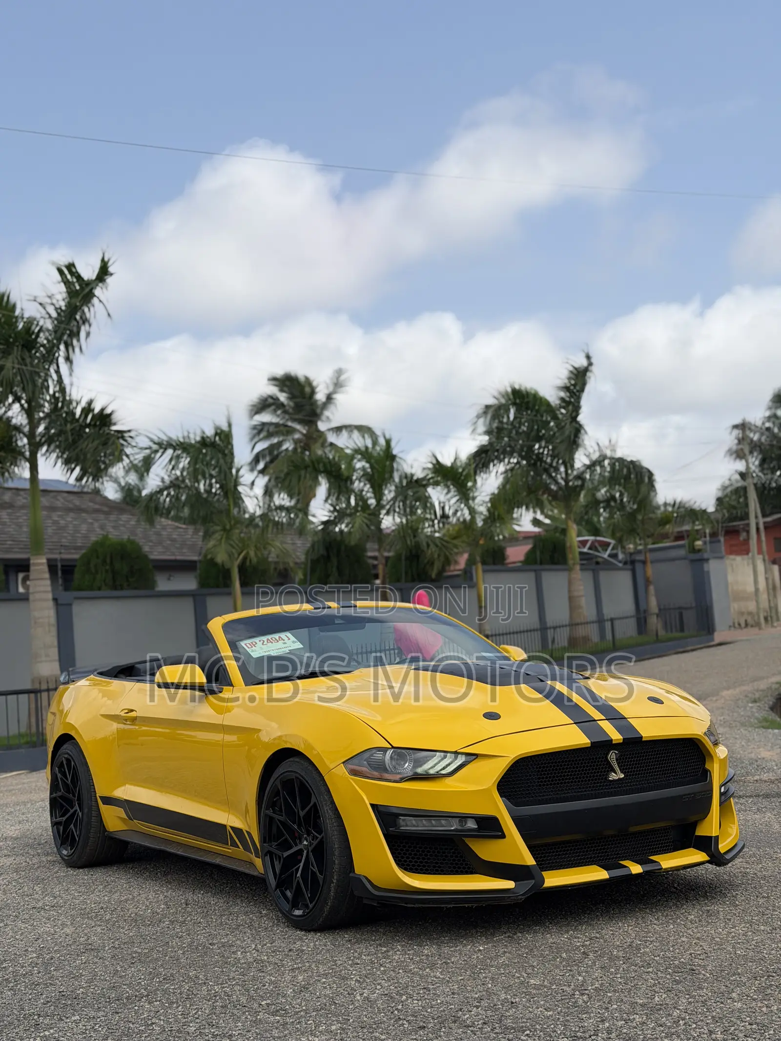 Ford Mustang 2019 Yellow