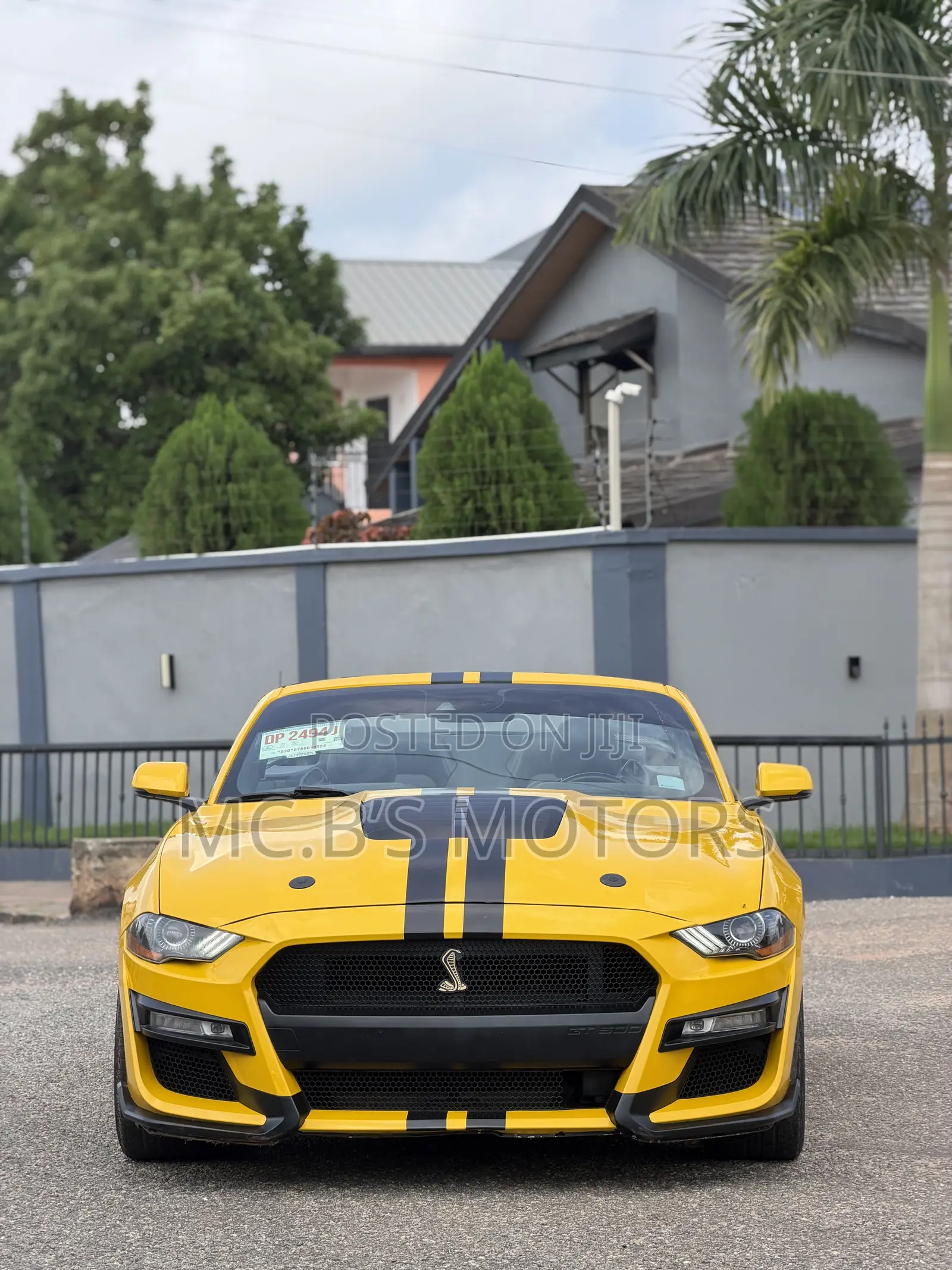Ford Mustang 2019 Yellow