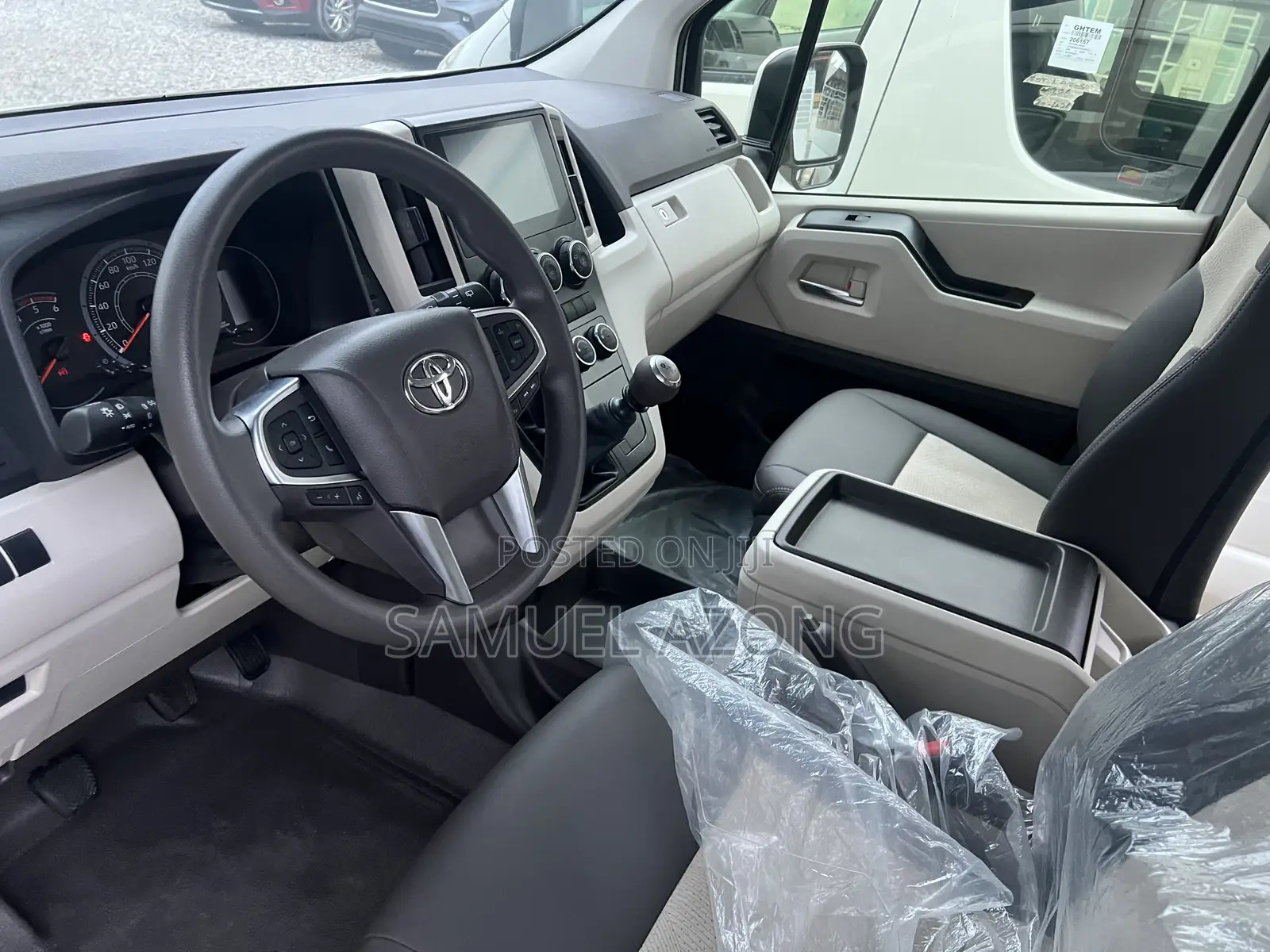 New Toyota HiAce 2025 White