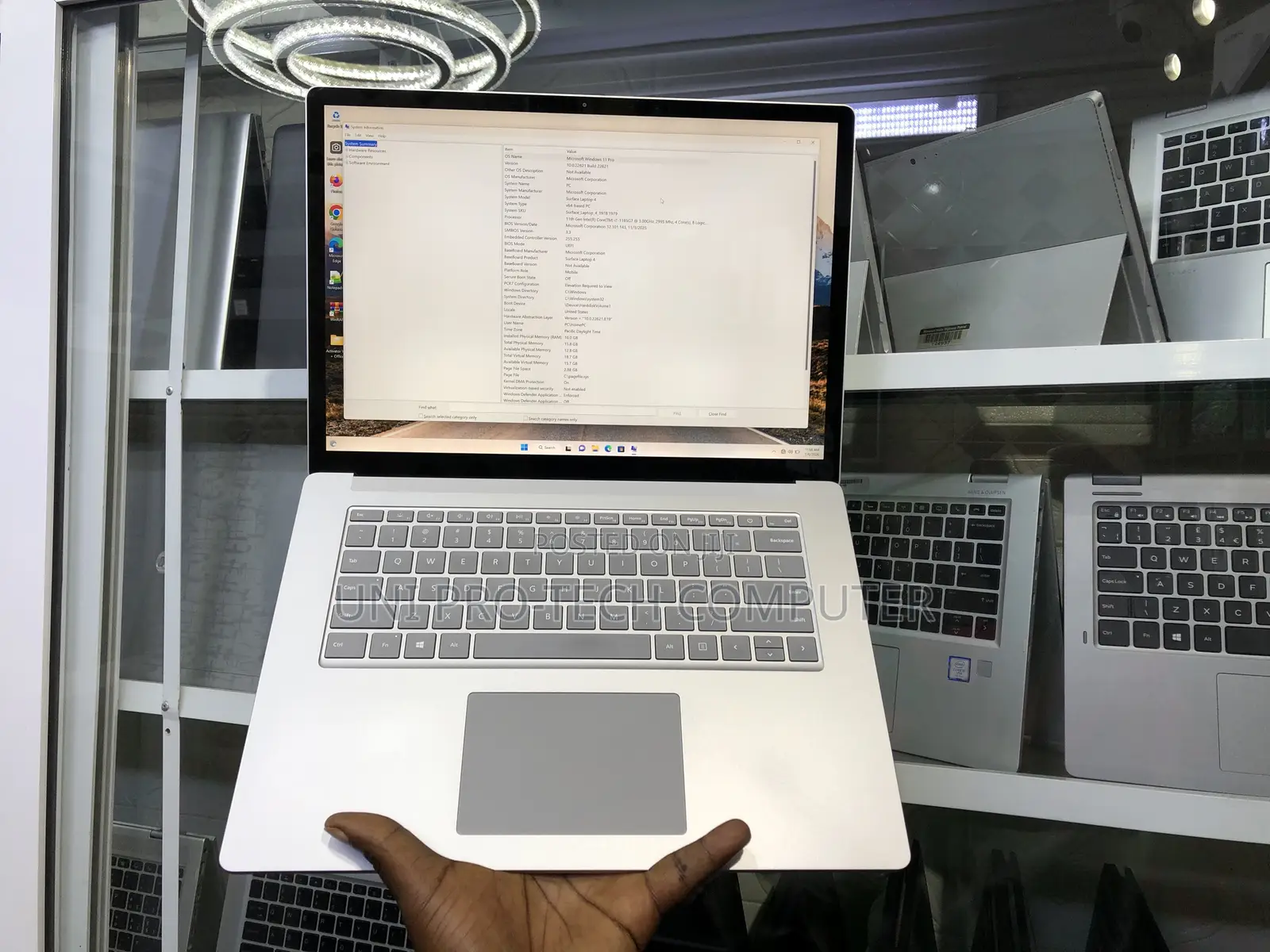 Laptop Microsoft Surface Laptop 4 16GB Intel Core i7 SSD 256GB