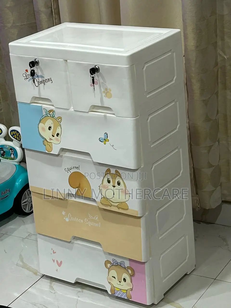 Quality Kids Plastic Wardrobe