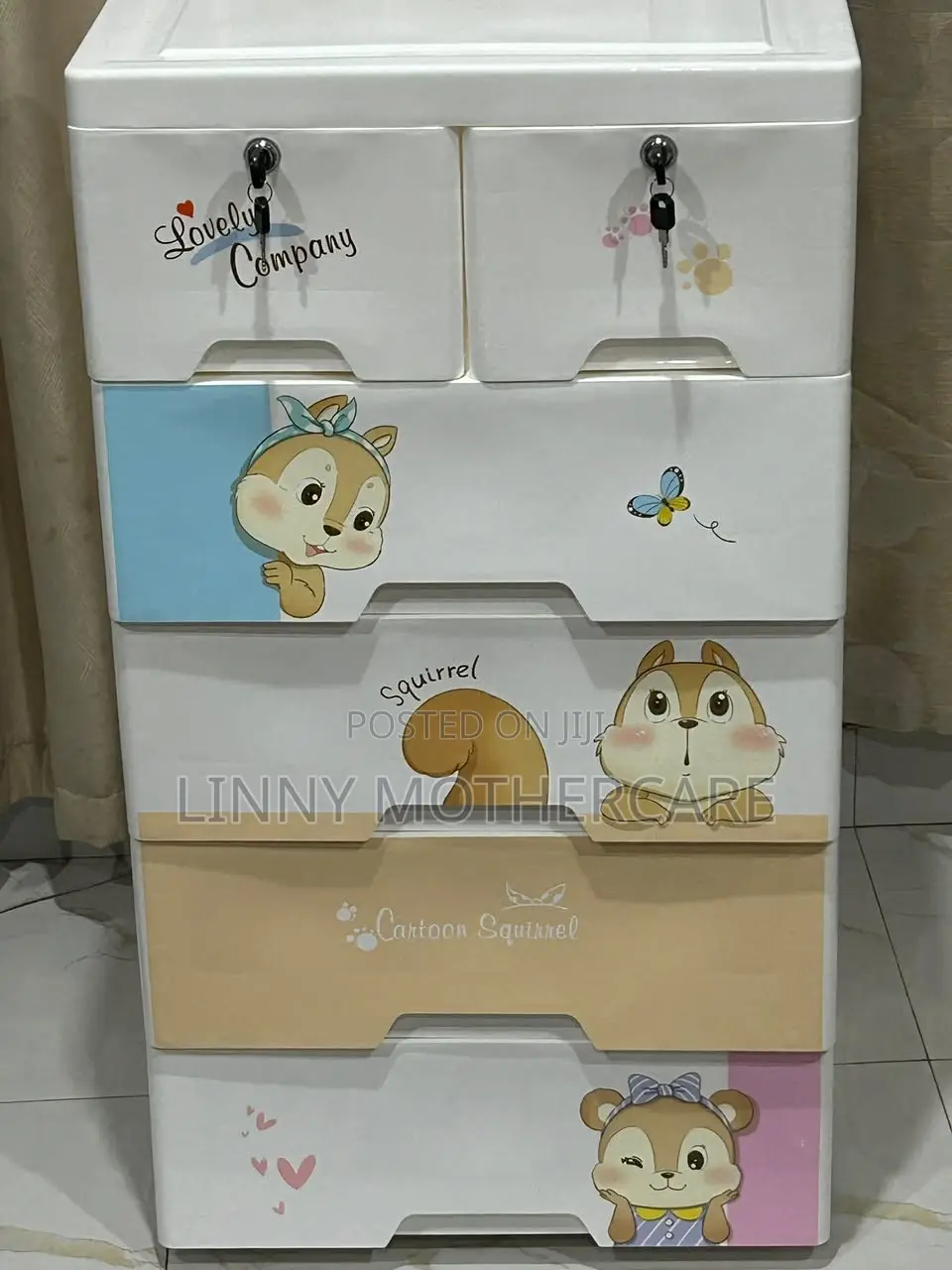 Quality Kids Plastic Wardrobe