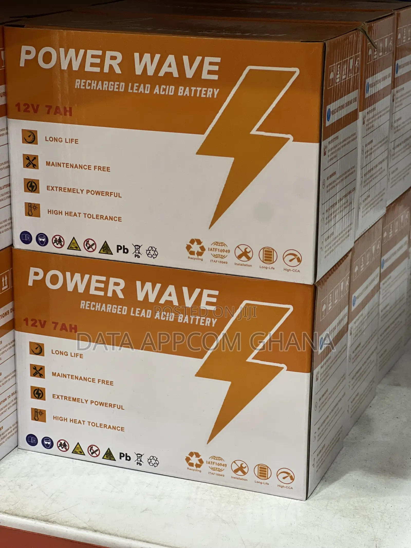 Power Wave Recharged Lead Acid Battery