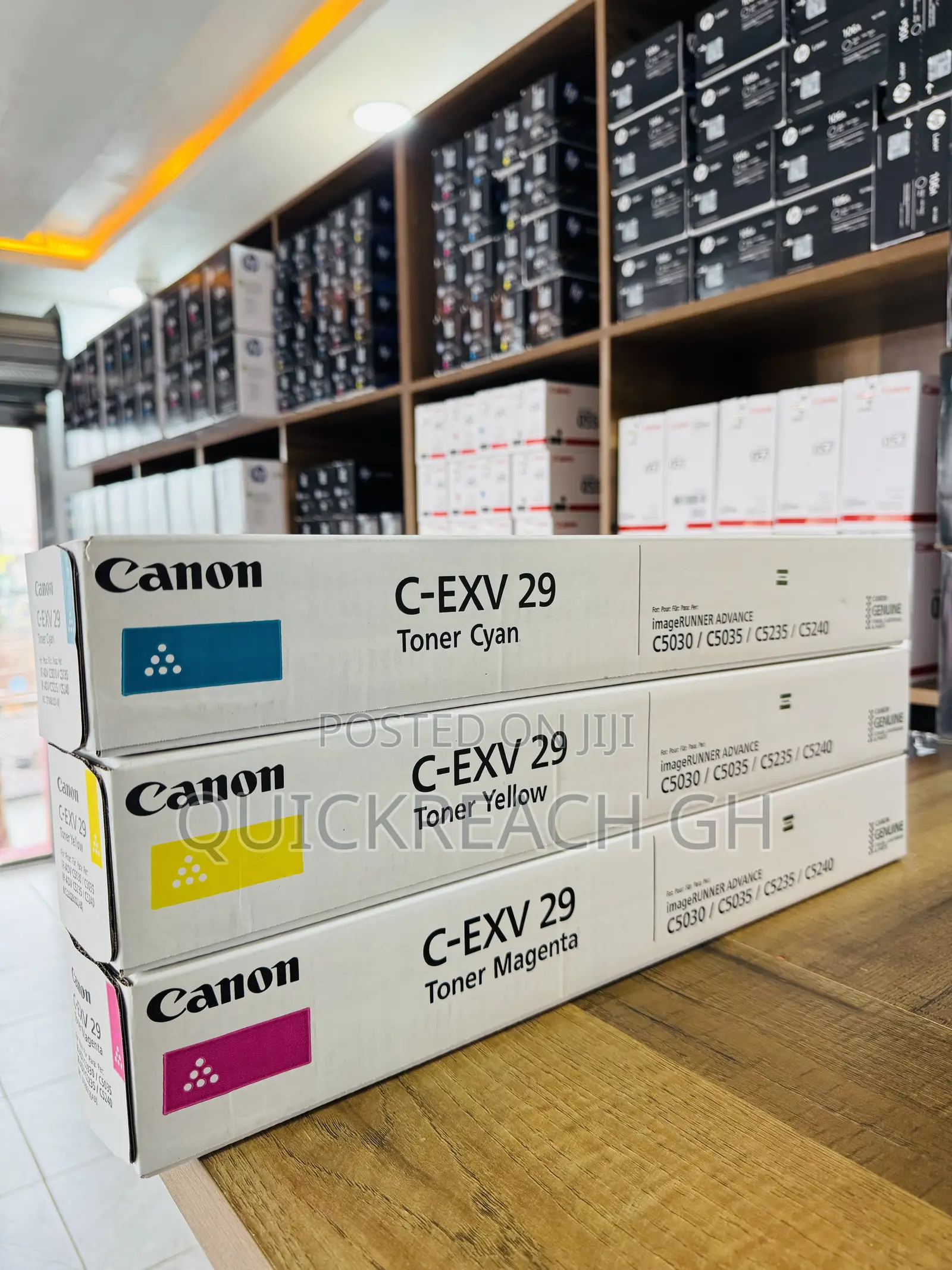 Canon C-Exv29 Toner Color