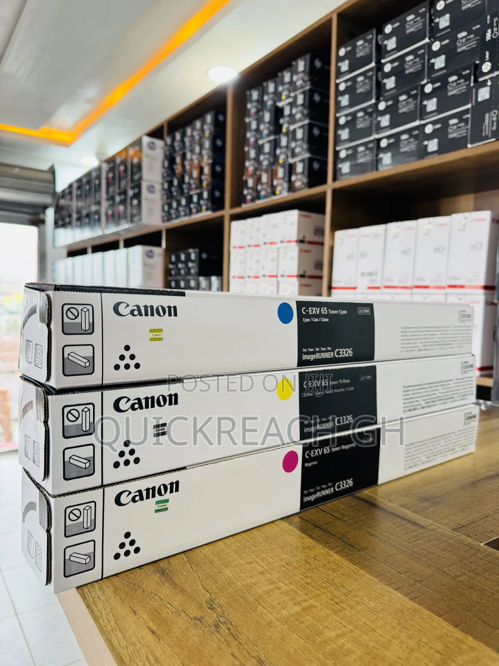 Canon C-Exv65 Toner Color