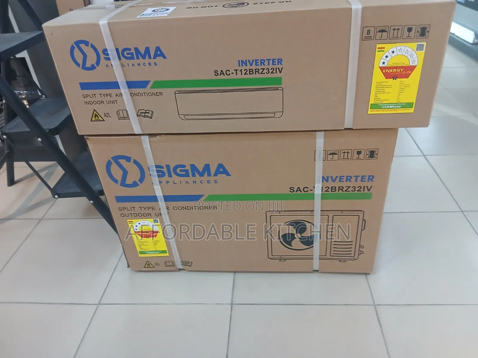 Sigma 1.5hp Inverter Split Ac