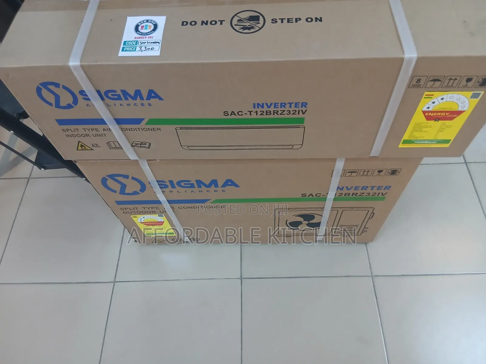 Sigma 1.5hp Inverter Split Ac