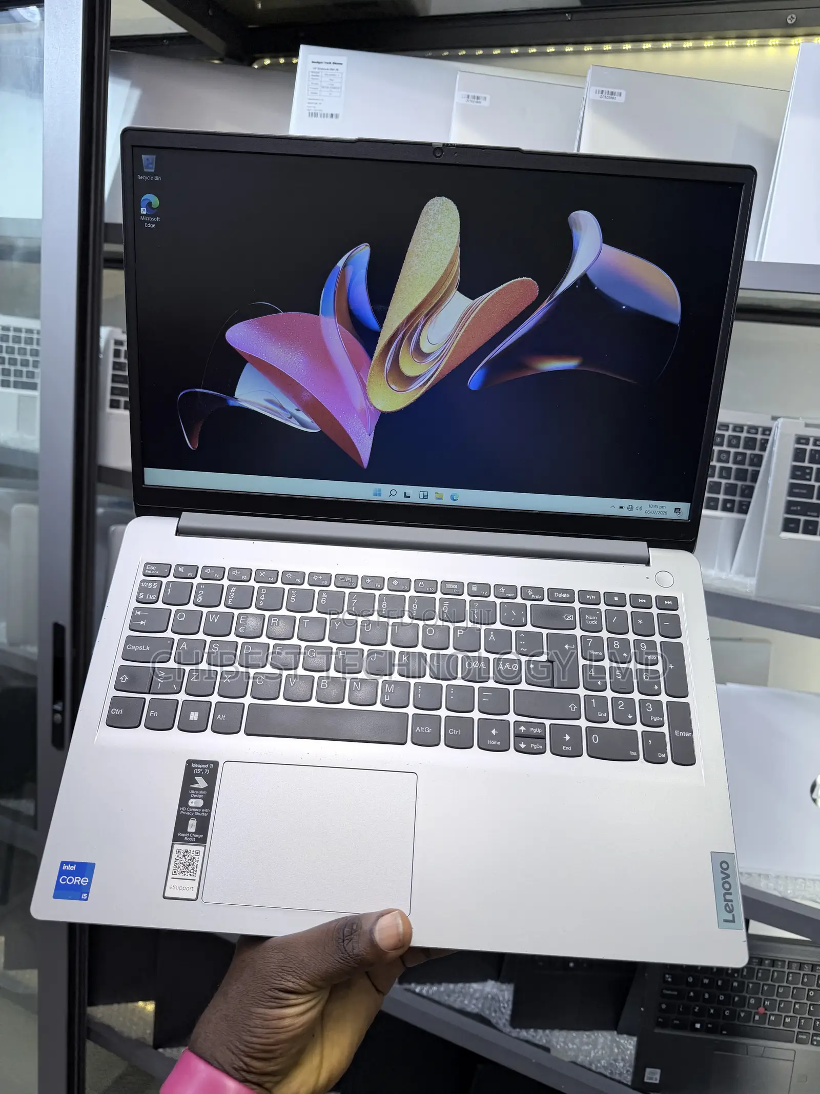 Laptop Lenovo Ideapad 3 8GB Intel Core i5 SSD 512GB