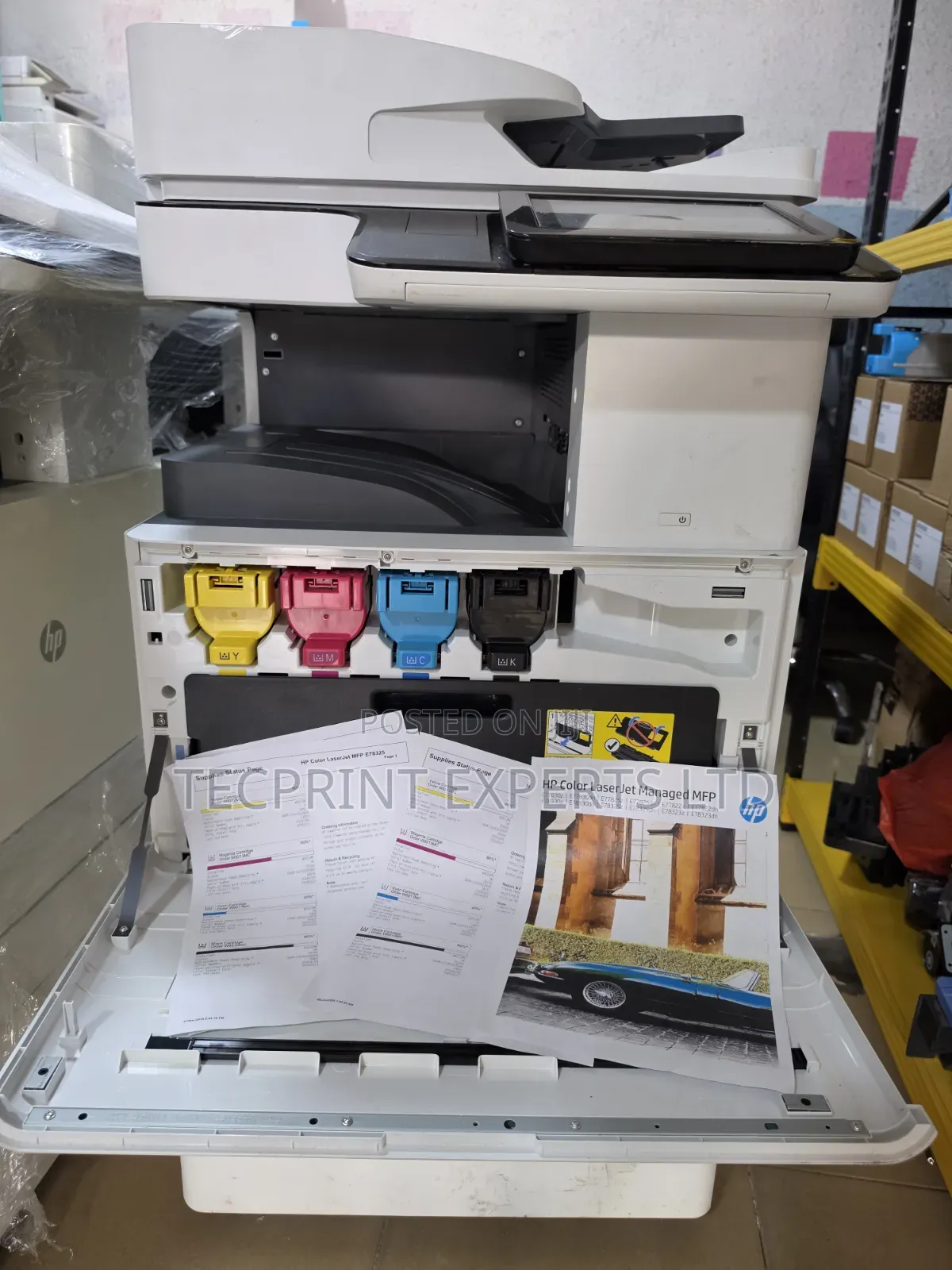 Hp Color Laserjet Managed MFP E78325