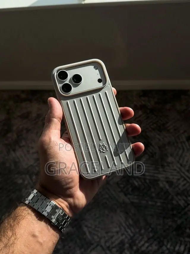 This Is Original Rimowa Apple Premium Aluminum Case for 17-17 Pro Max