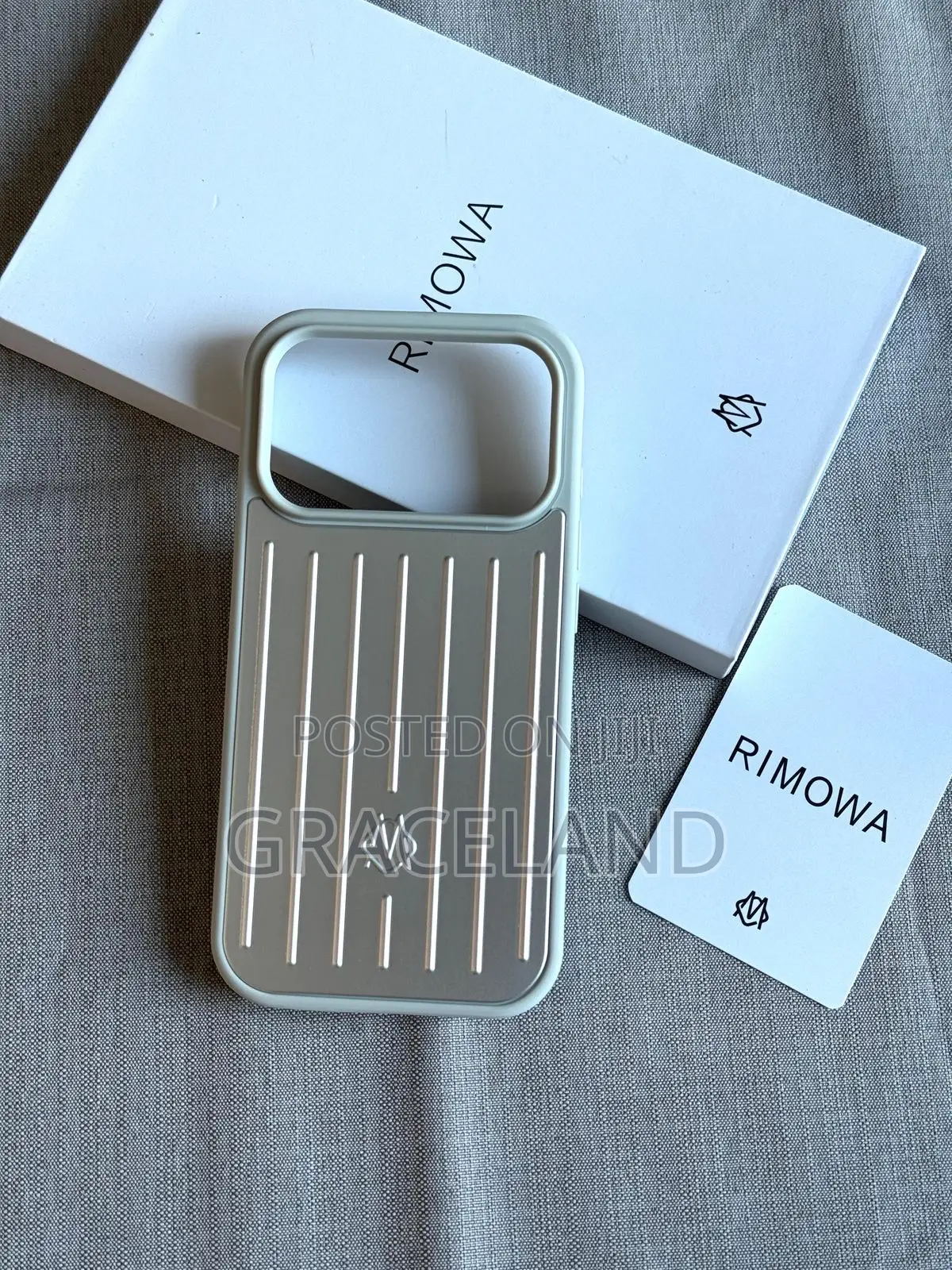 This Is Original Rimowa Apple Premium Aluminum Case for 17-17 Pro Max