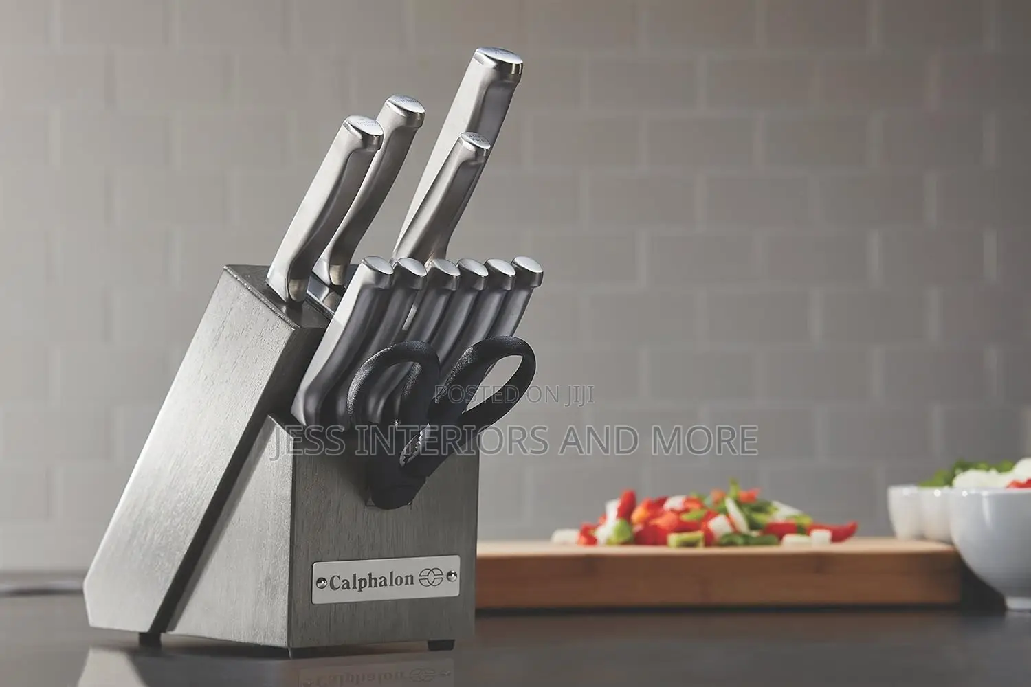 Calphalon Stainless Steel 12 Piece Knife Set
