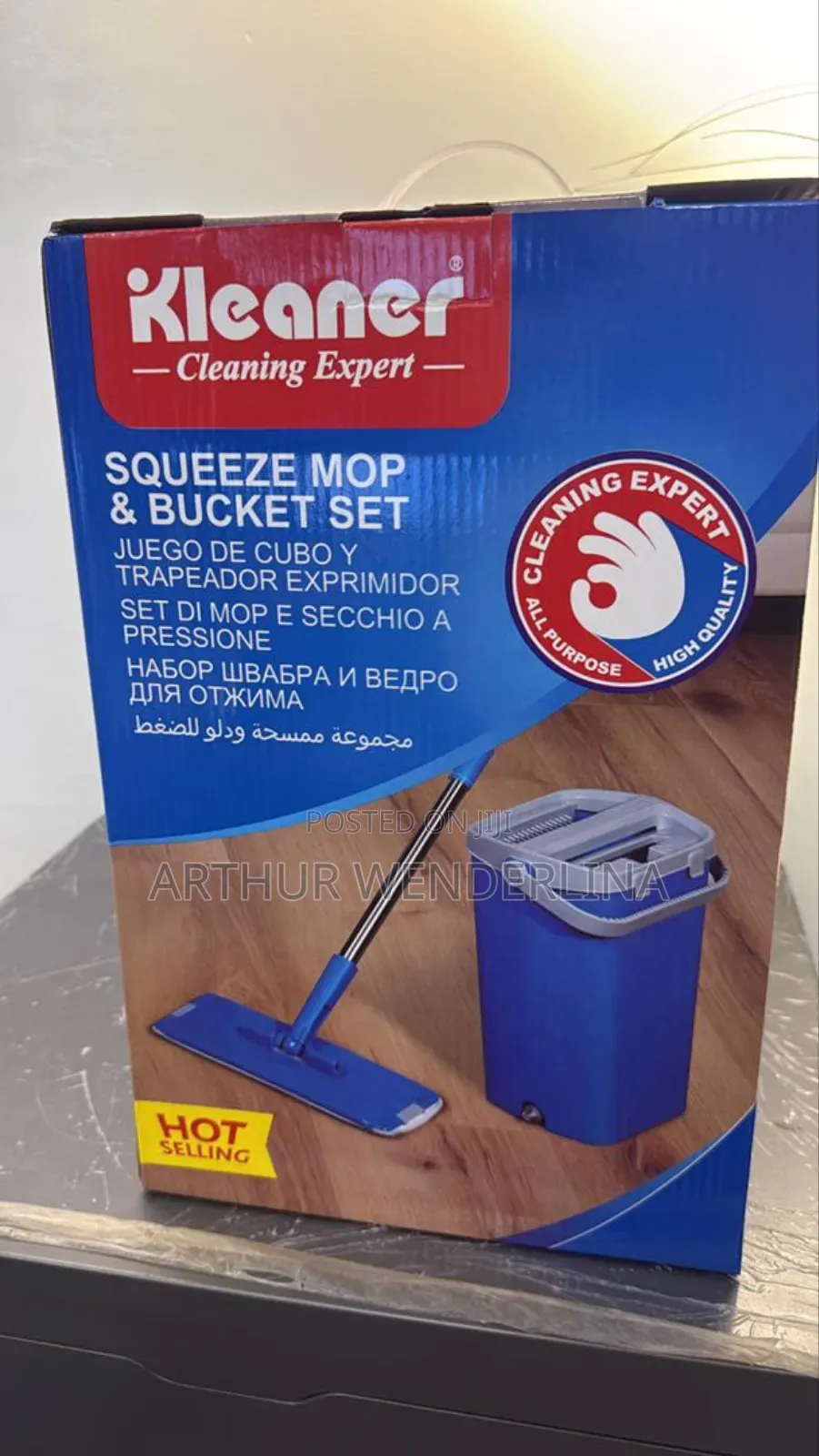 Kleaner Cleaning Export for Moping