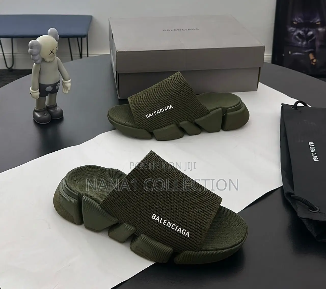 Balenciaga Speed 2.0 Recycled Knit Slides