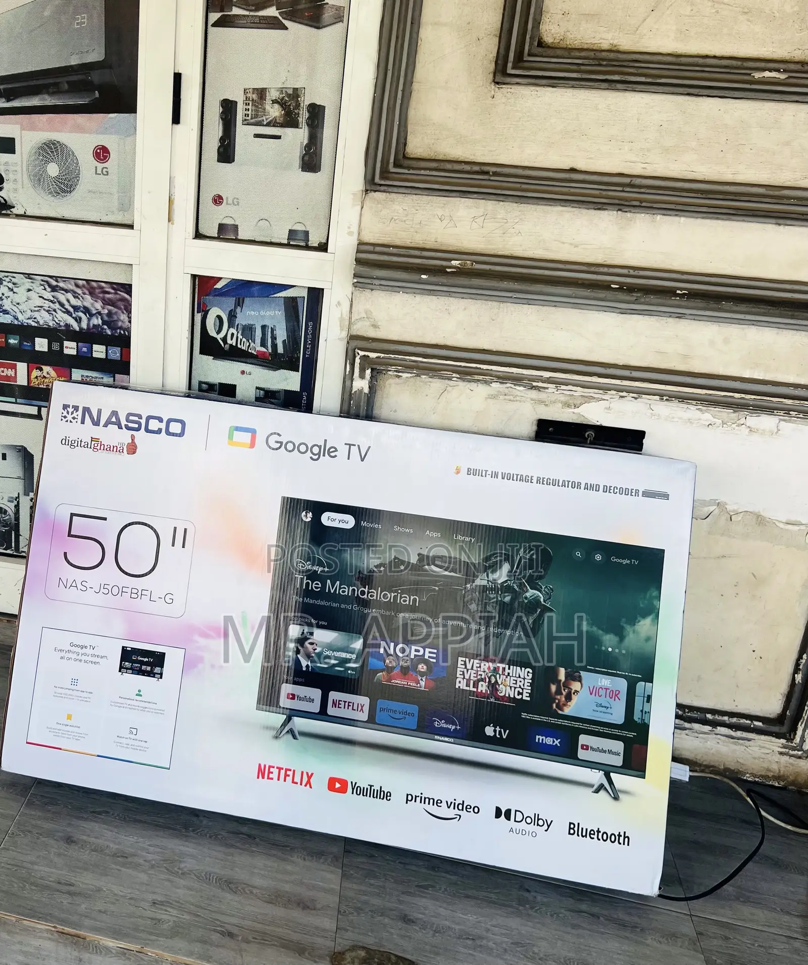 Order Nasco 50 Inch Uhd Digital Satellite Smart Television 