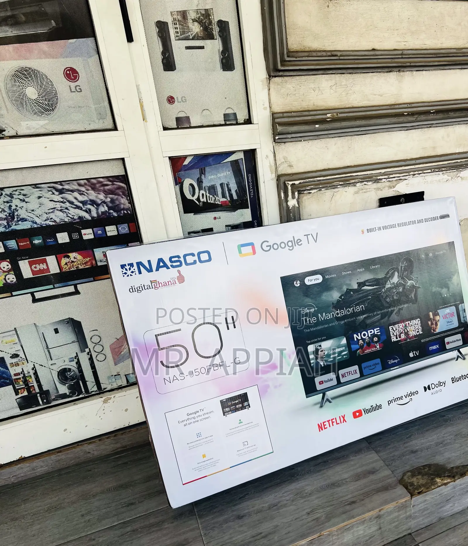 Order Nasco 50 Inch Uhd Digital Satellite Smart Television 