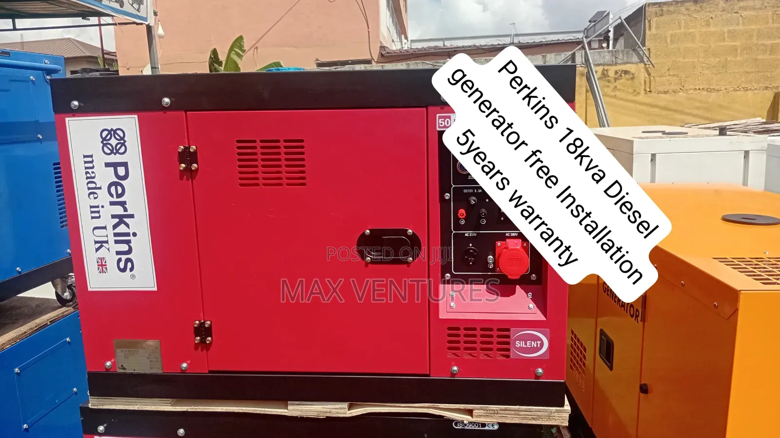 Brand New Perkins 18kva Diesel Generator for Home Business