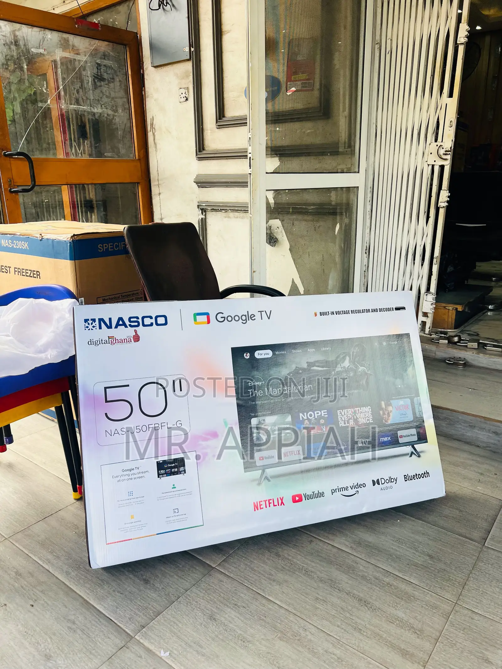 Order Classic Nasco 50 Inch Uhd Smart Screen Television(Black).