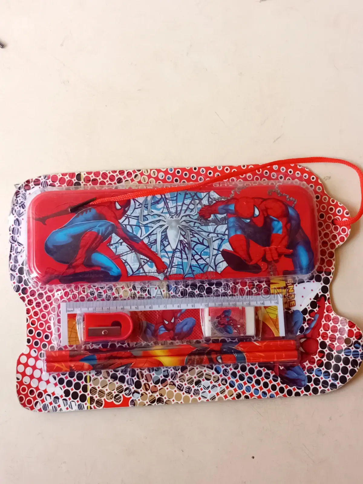 Pencil, Eraser, Shapner, Ruler, and Pencil Case