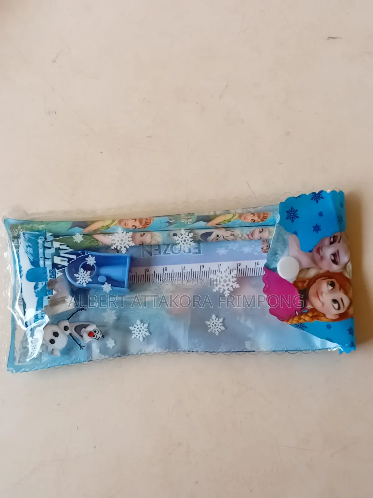 Pencil, Eraser, Shapner, Ruler, and Pencil Case