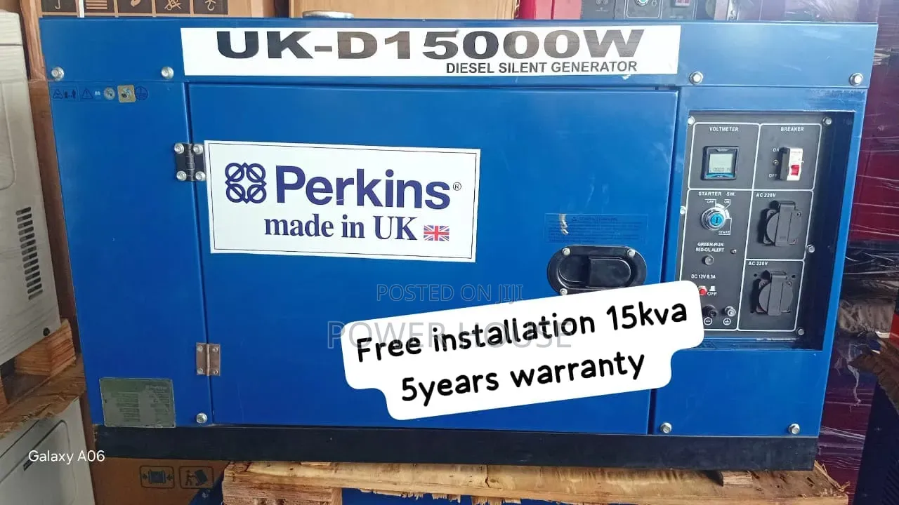 Original Perkins 15kva Diesel Generator – High Performance 15kva