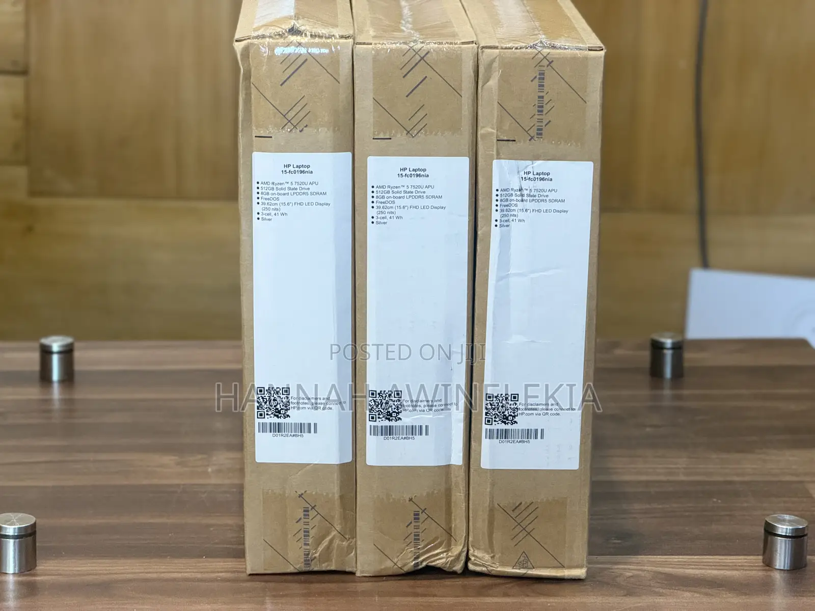 New Laptop HP 15 8GB AMD Ryzen 5 SSD 512GB