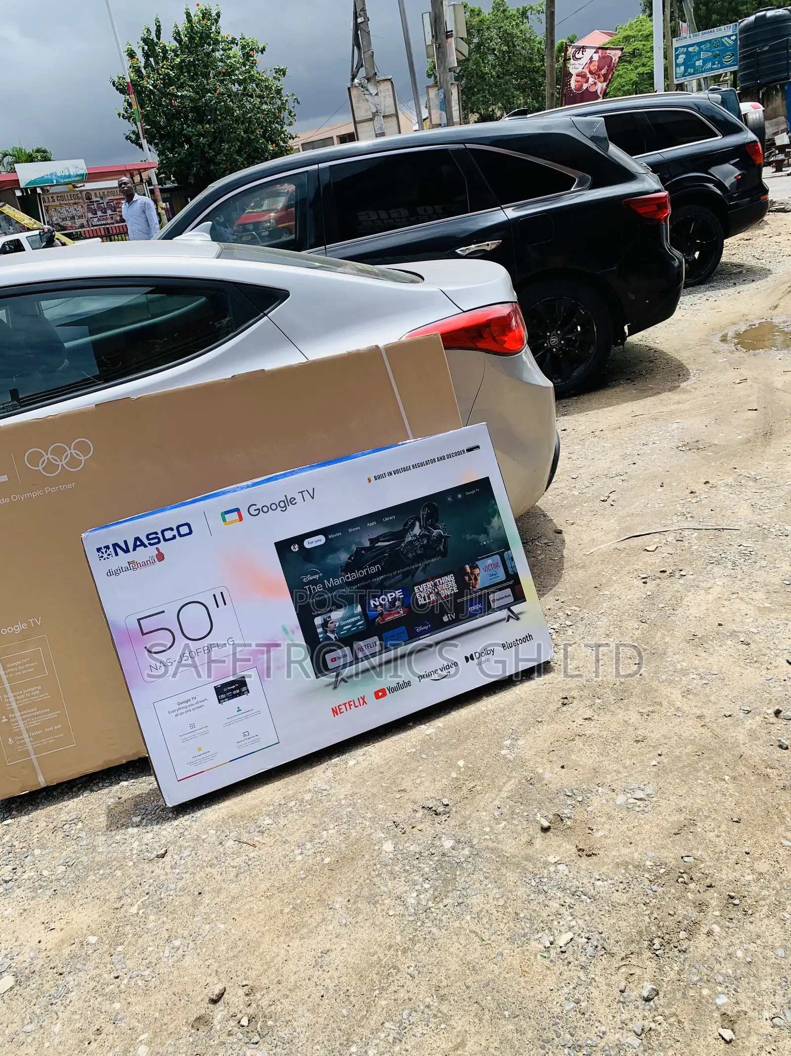 Authentic New Nasco 50" Uhd Smart Led Tv
