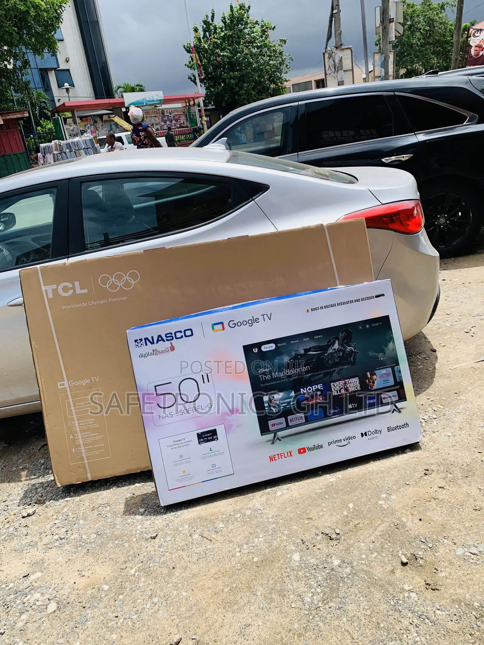 Just Purchase Nasco 50" Uhd Smart Led Tv