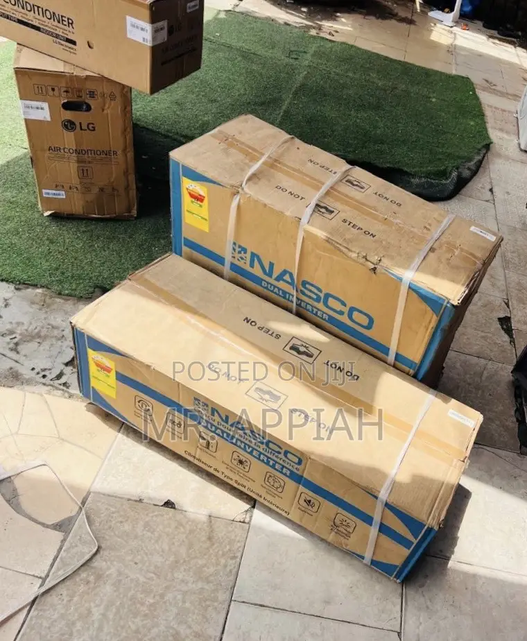 Elegant White Nasco 2.5hp R410 Gas Dual Inverter Ac 