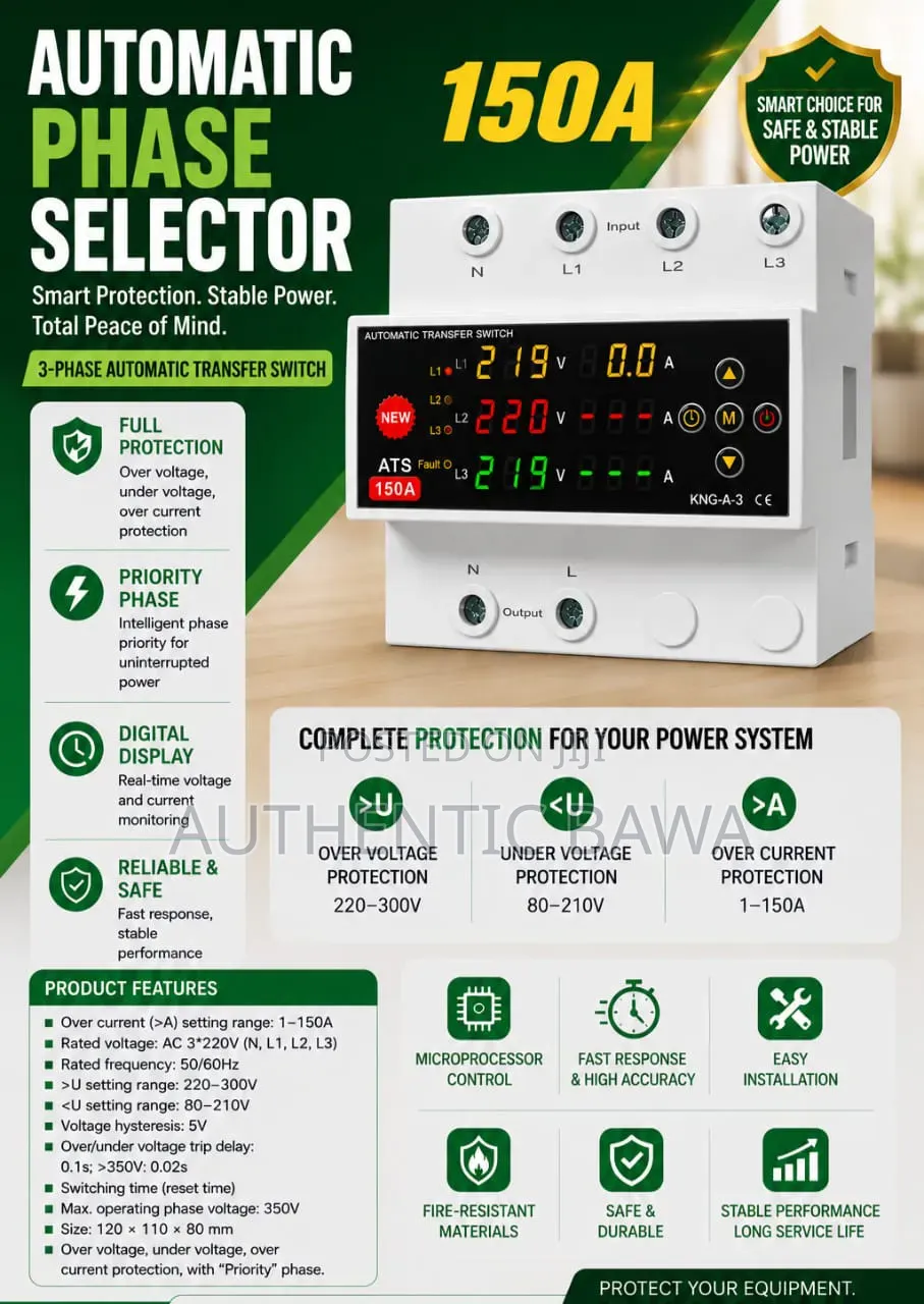 Automatic Phase Selectors 150a