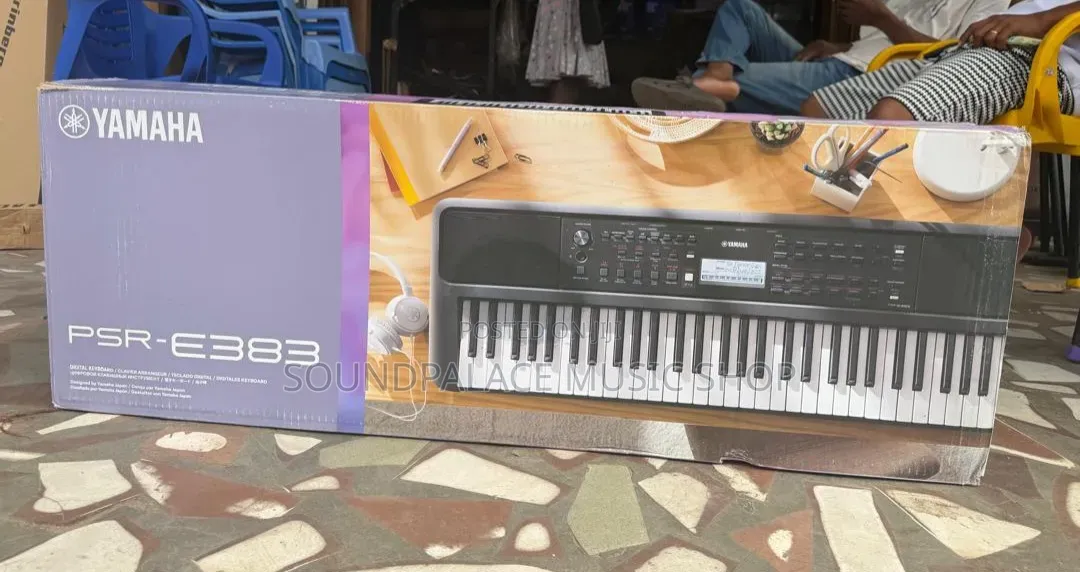 Yamaha PSR-E383 61-Key Portable Keyboard
