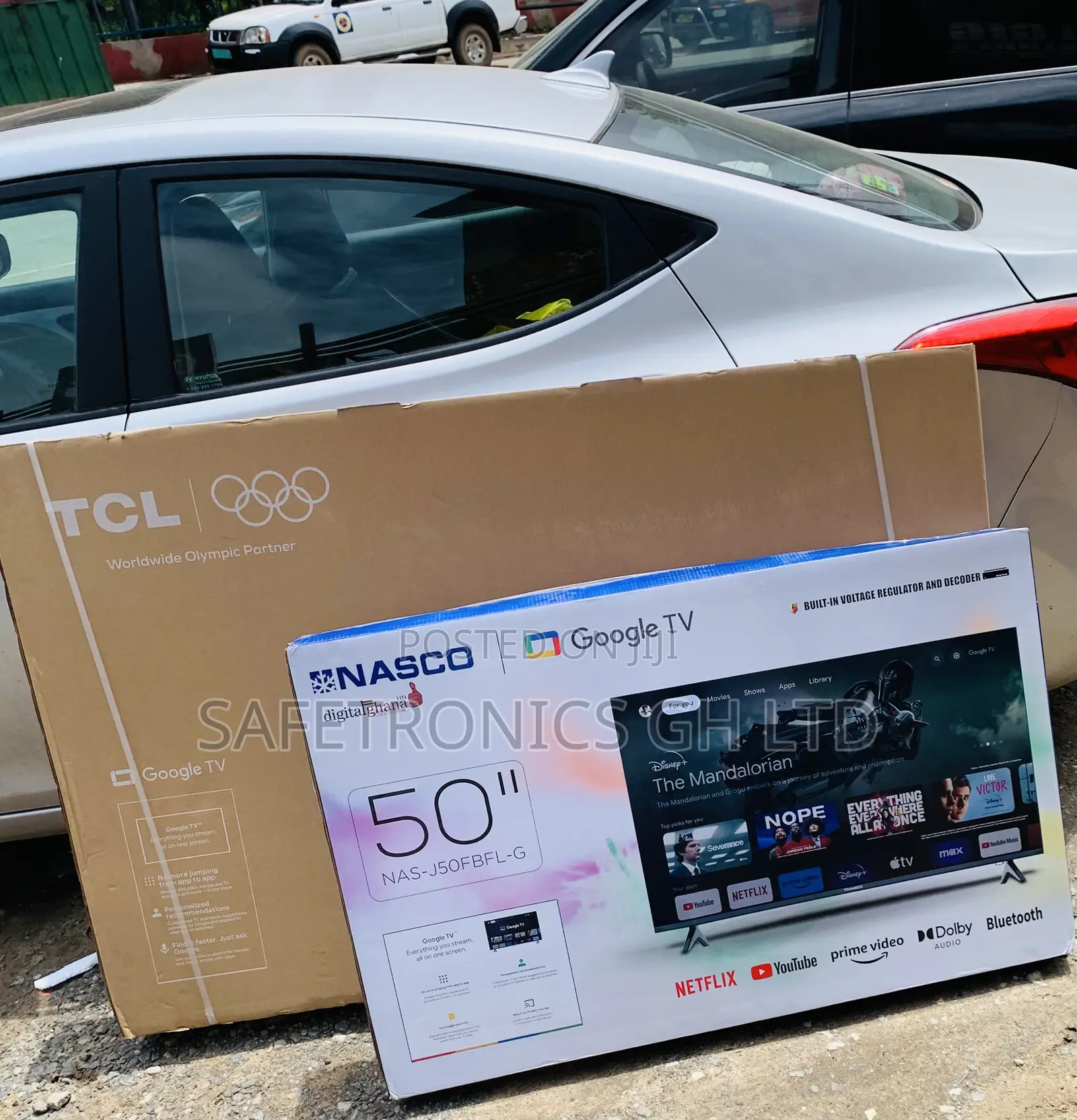 Original Nasco 50”Uhd Smart Flat Television