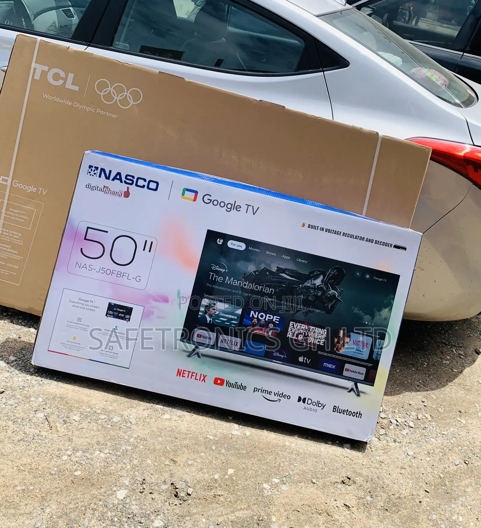 Trust Unique Nasco 50”Uhd Smart Flat Vidaa-Nas-H50fs-Vid Television