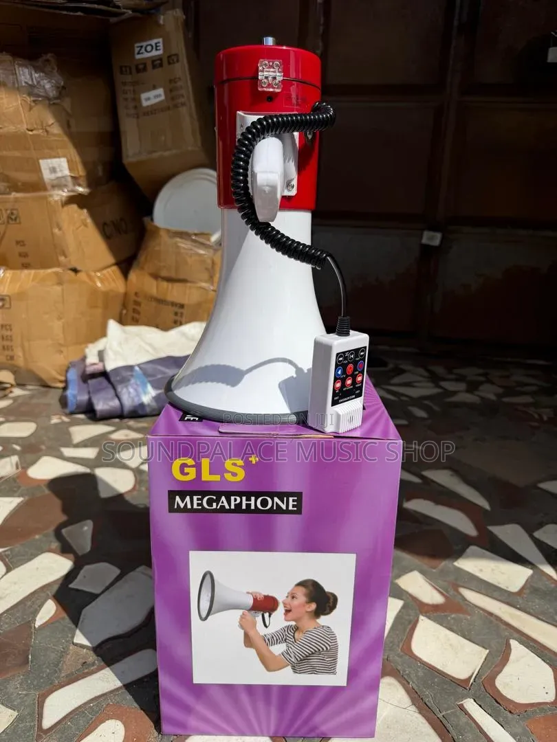 Gls+ HMP-2508usb 50-Watt Rechargeable Megaphone.