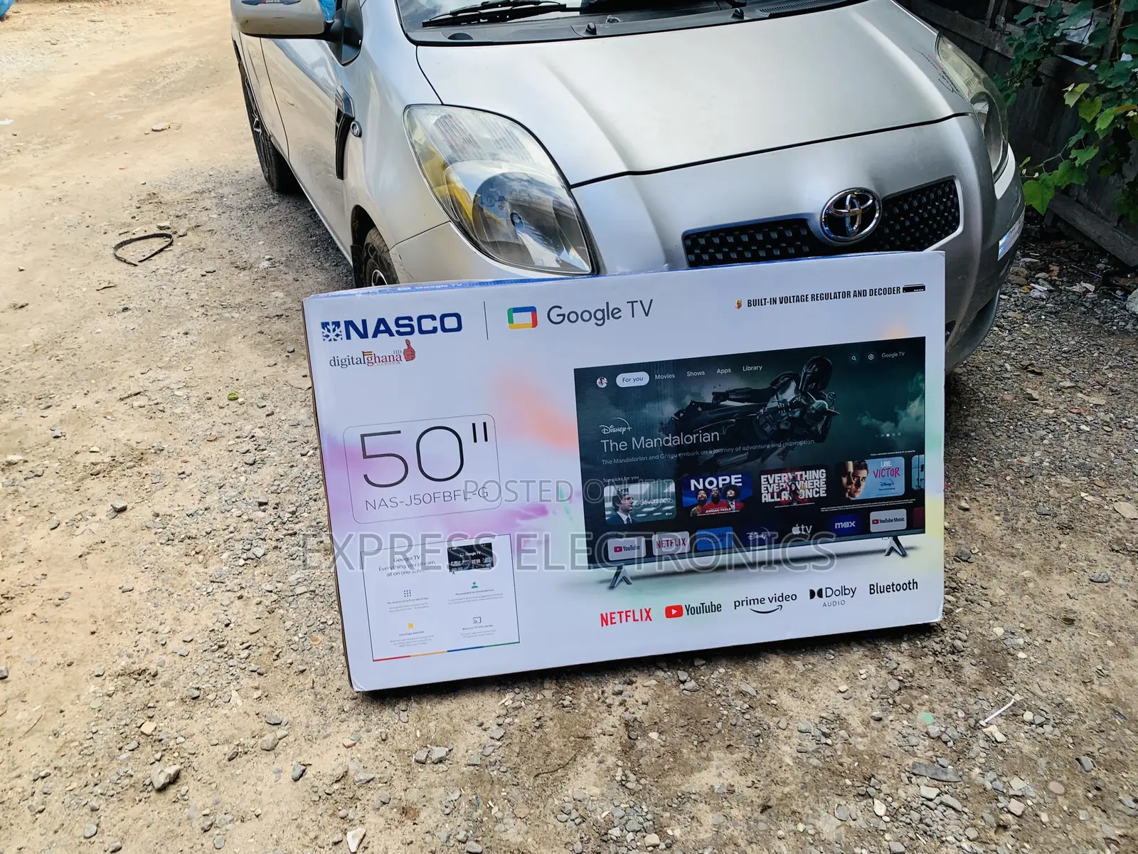 Call and Order Nasco 50”Uhd Smart Flat Vidaa-Nas-H50fs-Vid Television