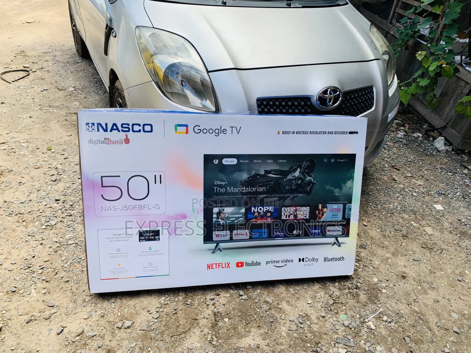 Grab the New Slim Nasco 50”Uhd Smart Flat Vidaa-Nas-H50fs-Vid Tv