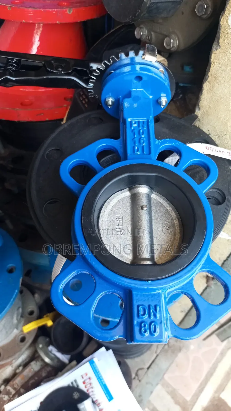 Dn80 Butterfly Valve Stainless Tong