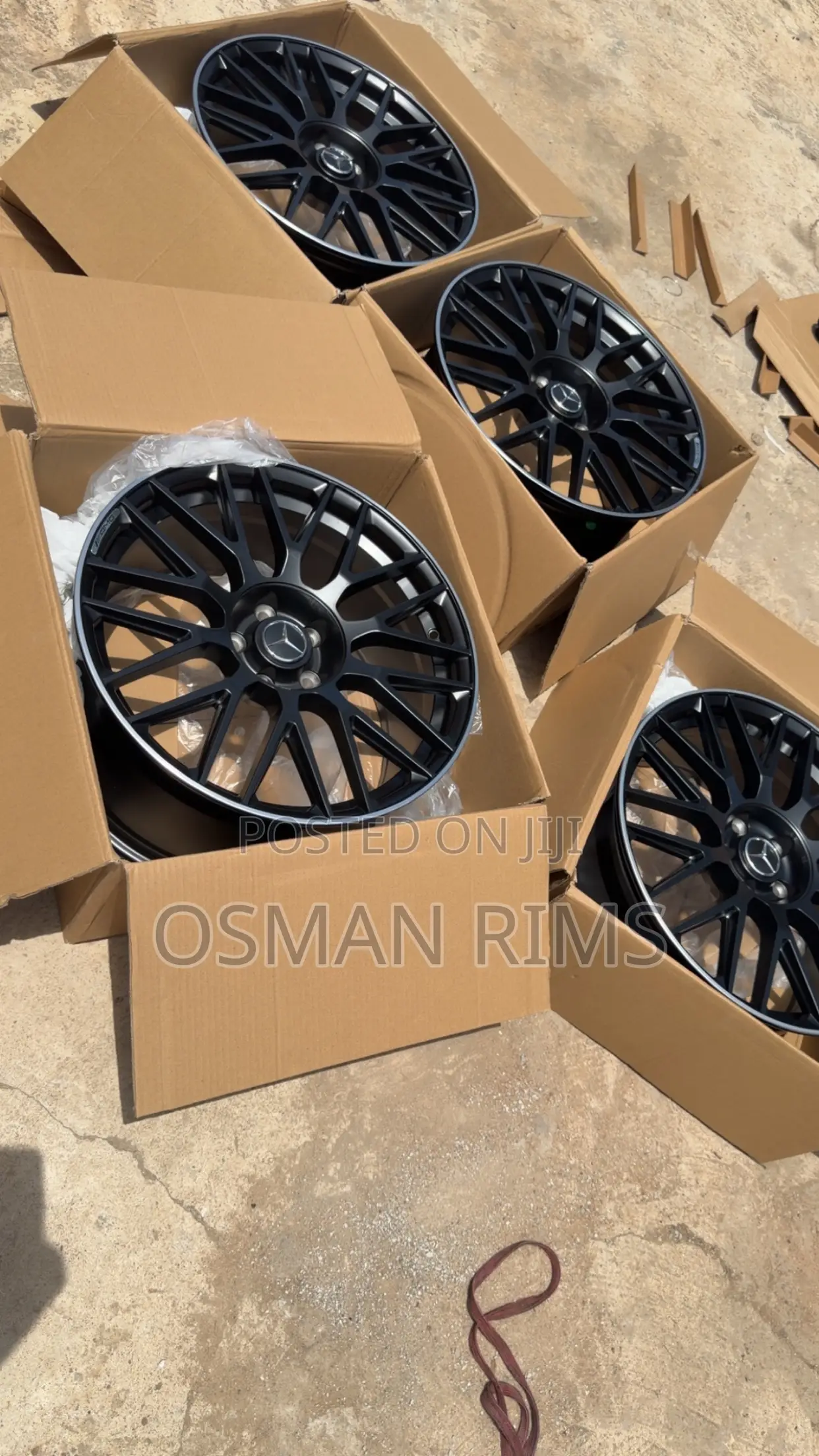 Black Benz Rims Sports