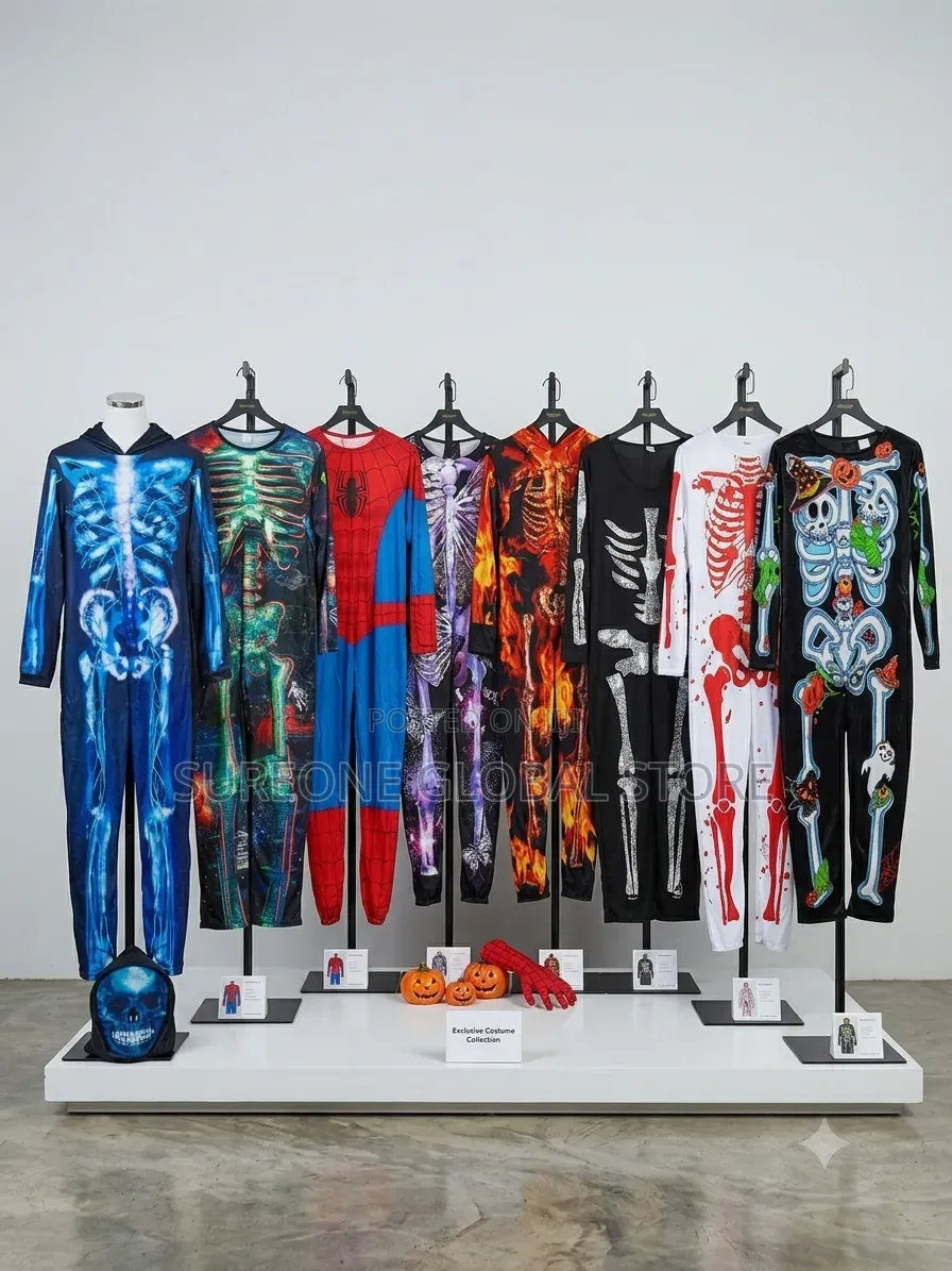 Premium Costume Collection – Jumpsuits for Men, Women Kids