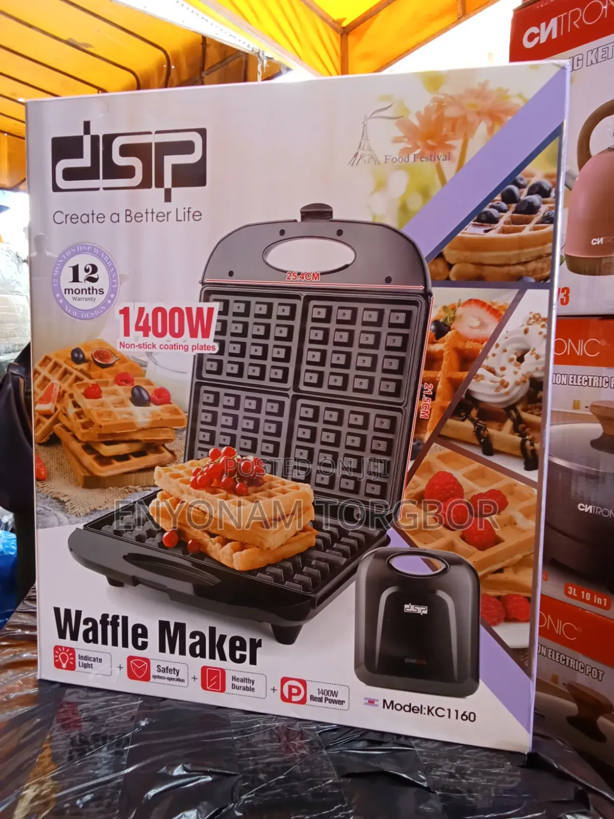 DSP Waffle Maker