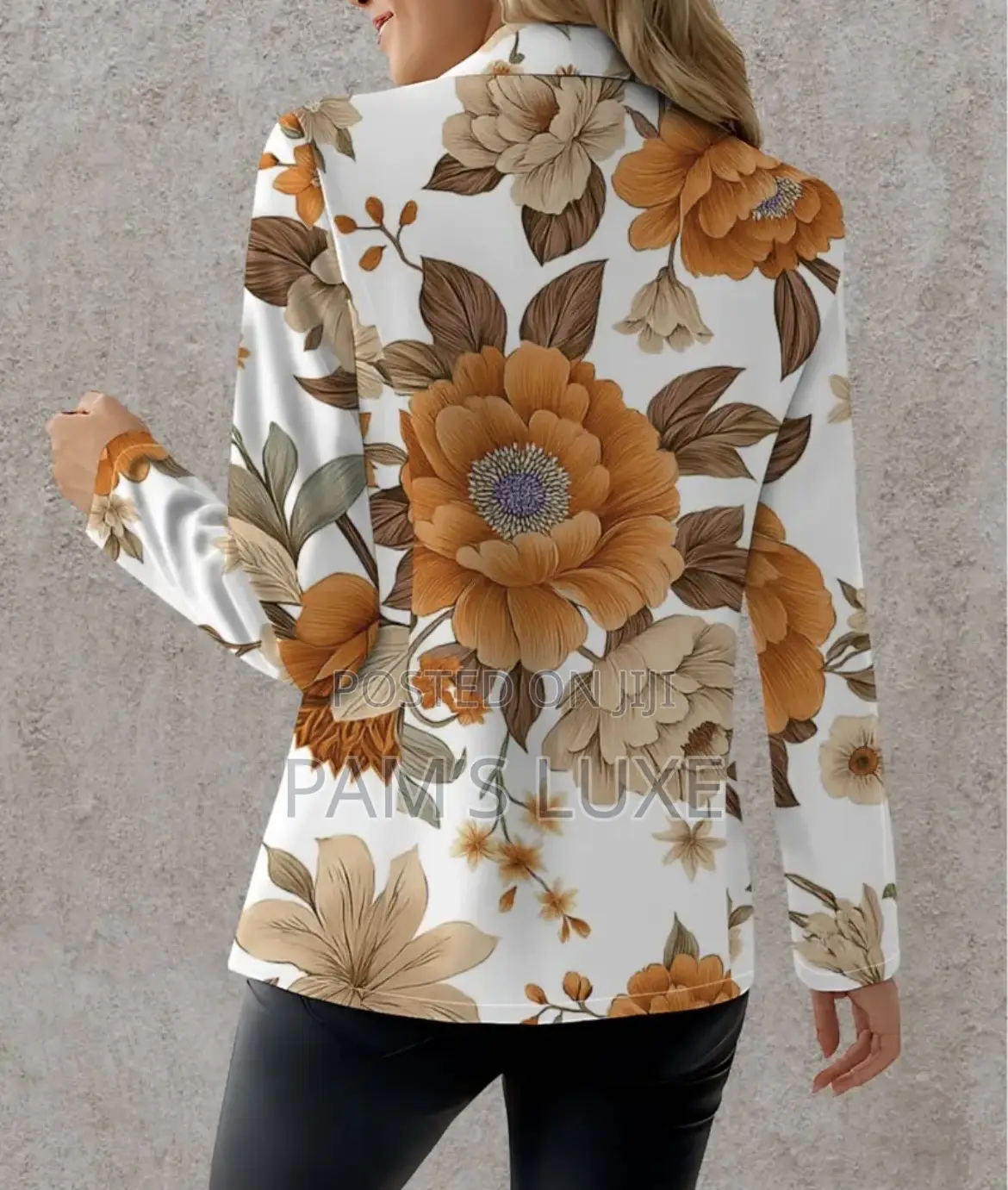 Floral Elegance Blazer