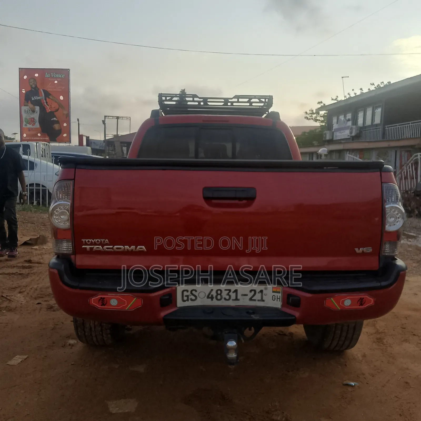 Toyota Tacoma 4dr Double Cab 2016 Red