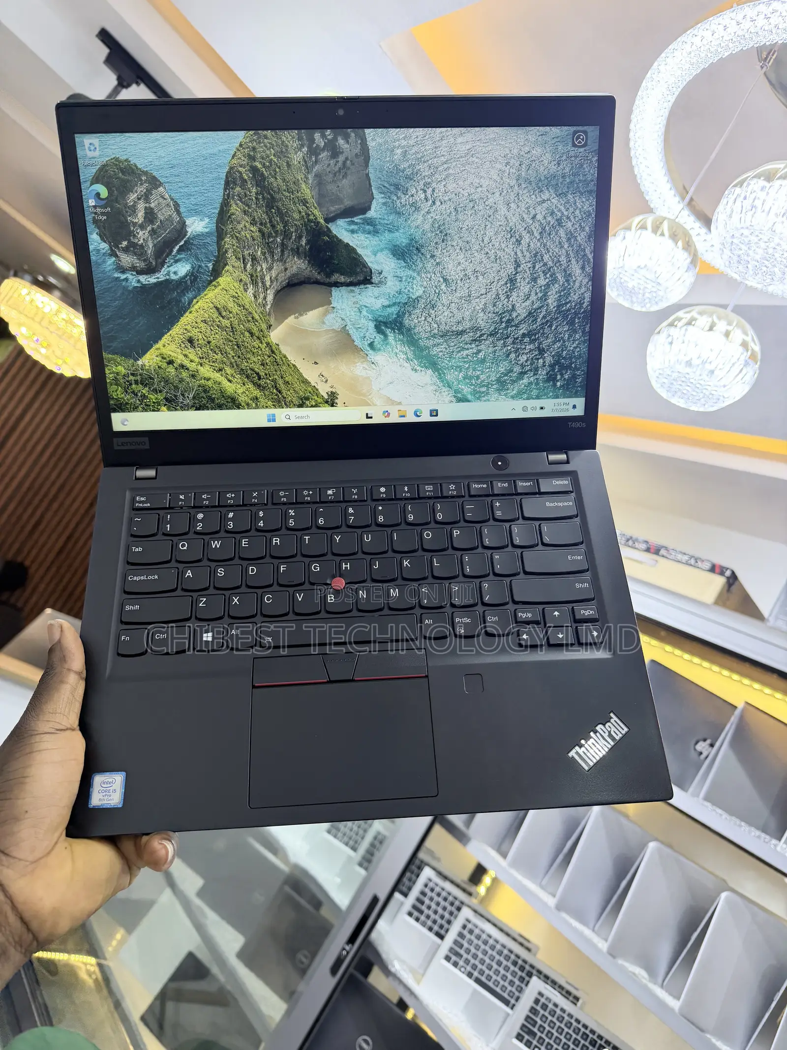 Laptop Lenovo ThinkPad T490s 8GB Intel Core i5 SSD 256GB